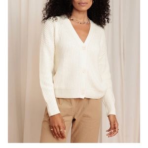 Tradlands - Shelter Cardigan in XS Birch